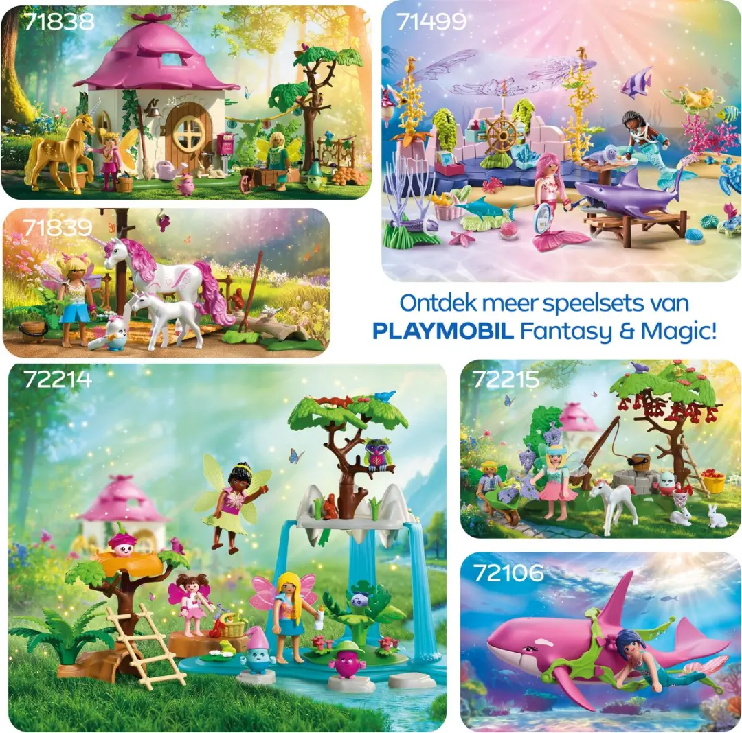 Playmobil Fantasy & Magic Magische Ontmoetingsplaats 72214 - Waterval - Meerkleurig - afbeelding 5 van 6