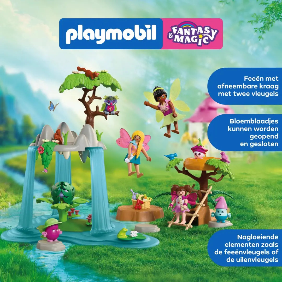Playmobil Fantasy & Magic Magische Ontmoetingsplaats 72214 - Waterval - Meerkleurig - afbeelding 4 van 6
