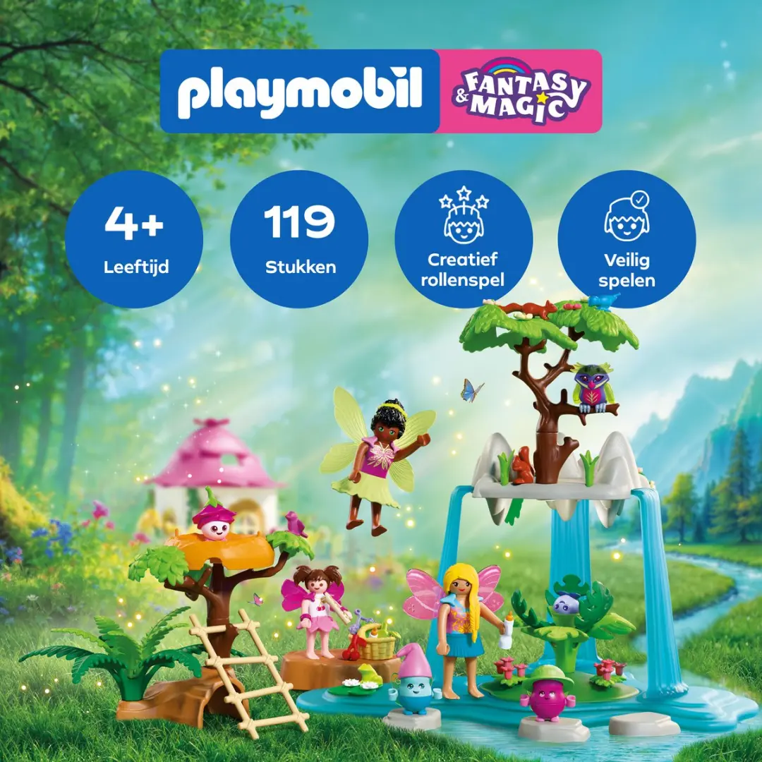 Playmobil Fantasy & Magic Magische Ontmoetingsplaats 72214 - Waterval - Meerkleurig - afbeelding 3 van 6