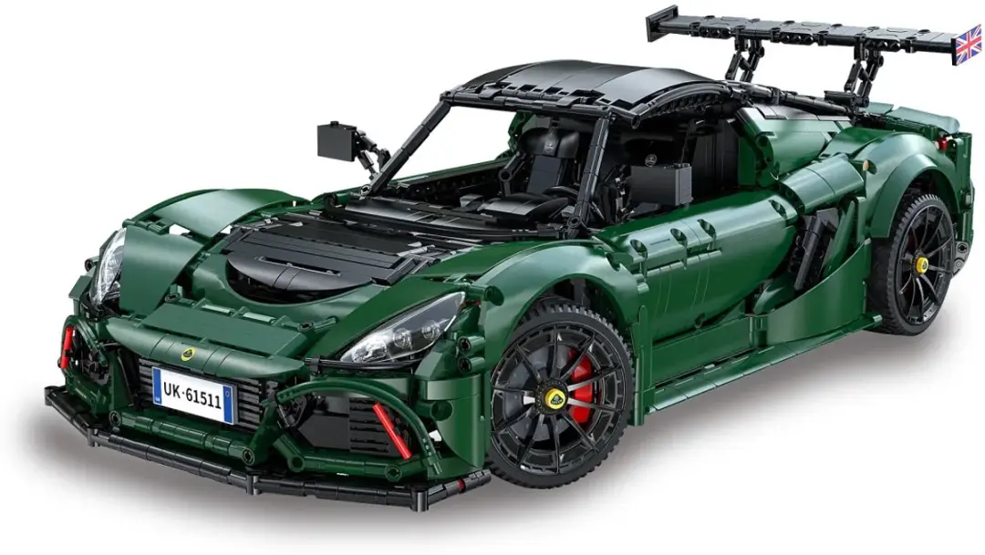Jamara CaDA Bricks Lotus Exige Cup 430 - 3730 Stenen - Groen - afbeelding 2 van 2