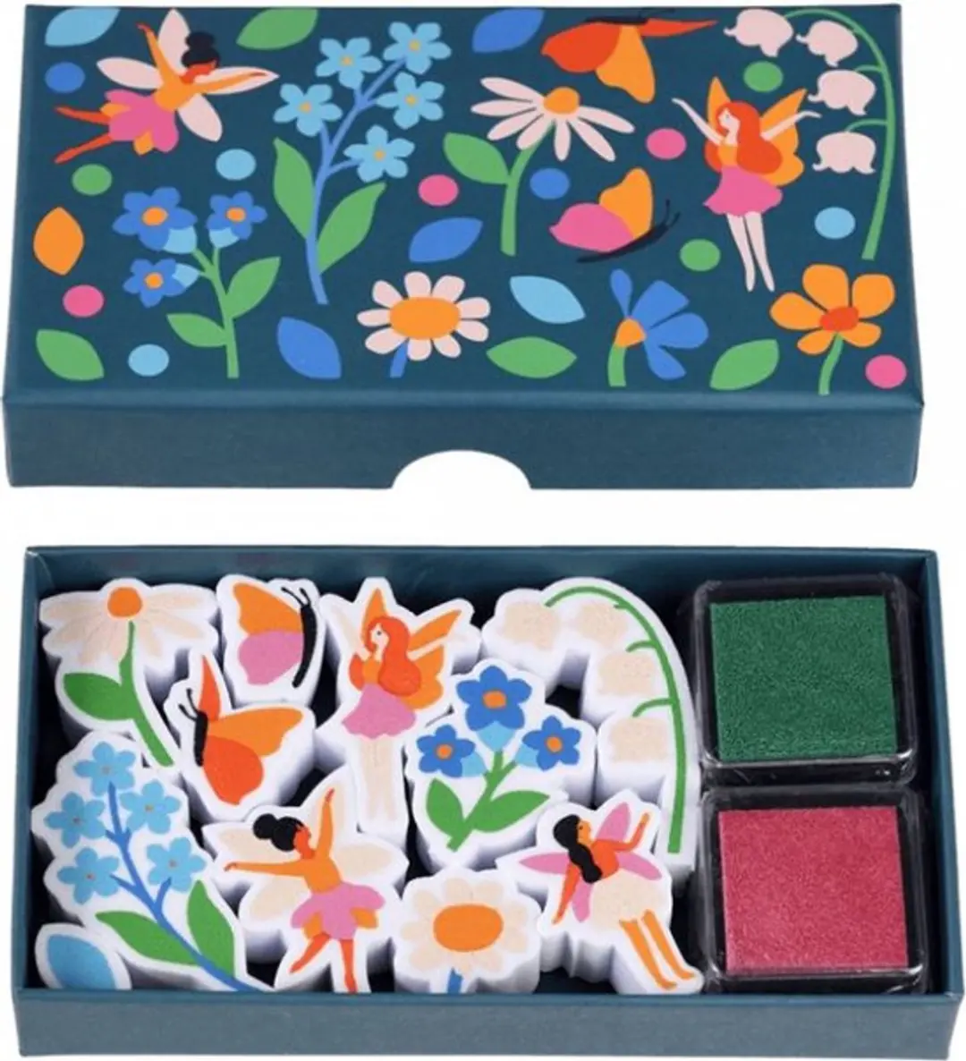 Rex London Fairies in the Garden Stempelset - 11 Stuks - Multi