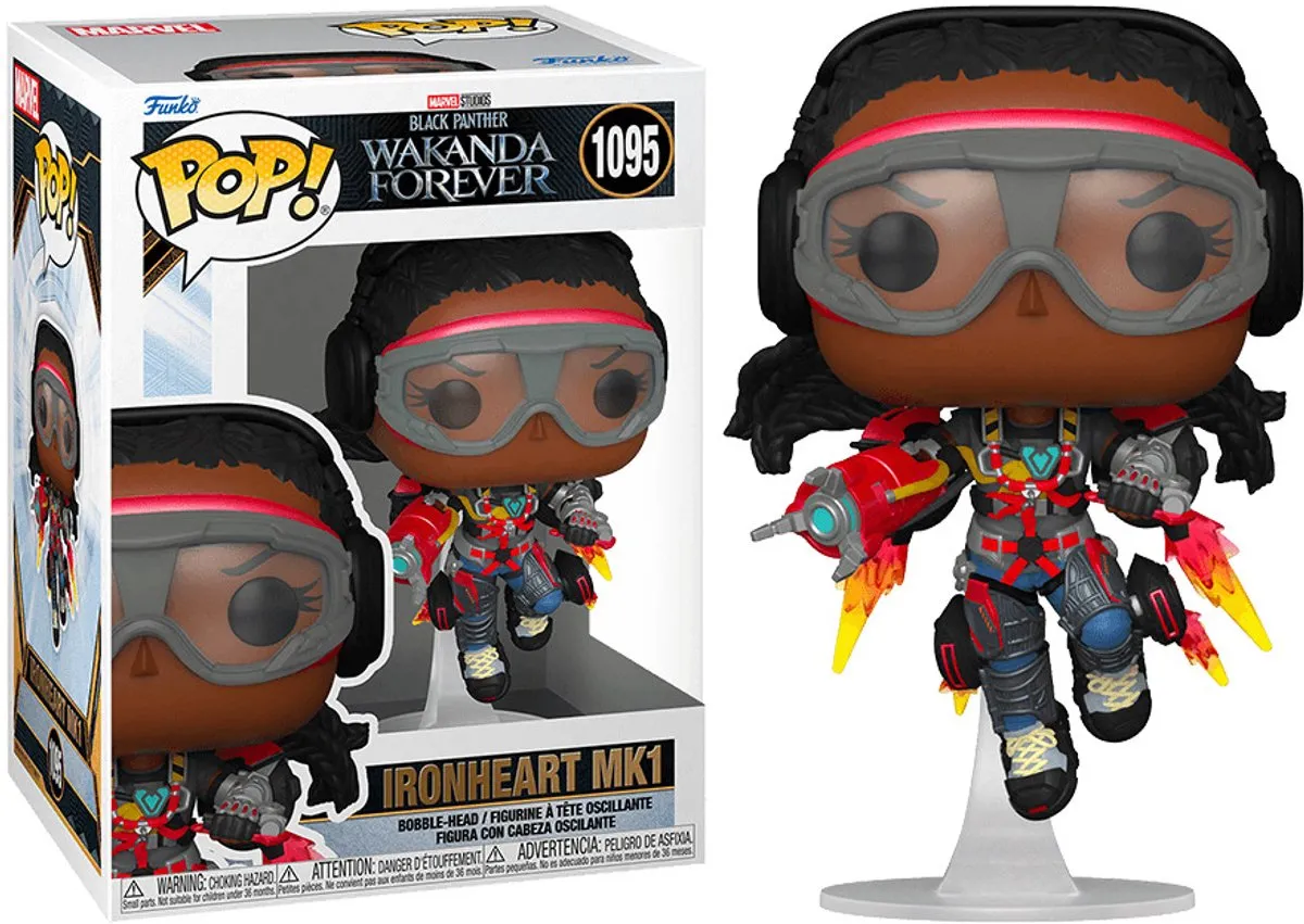 Marvel Funko POP! Black Panther Ironheart MK 1 9cm - Multicolours