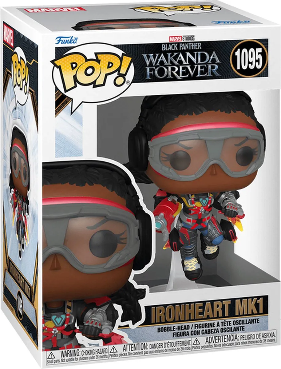 Marvel Funko POP! Black Panther Ironheart MK 1 9cm - Multicolours