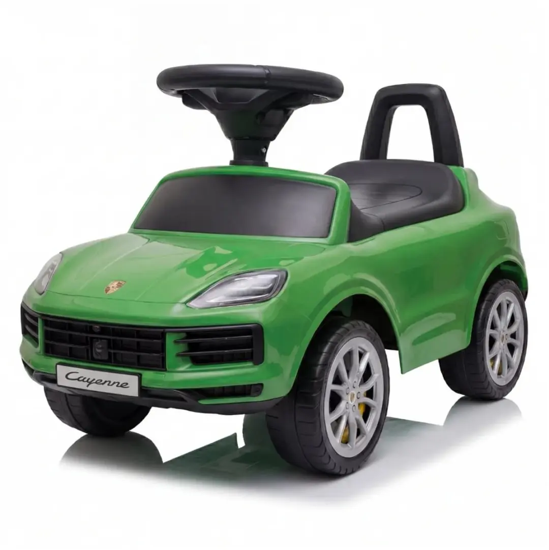 Vrooomy Porsche Cayenne Loopauto Groen