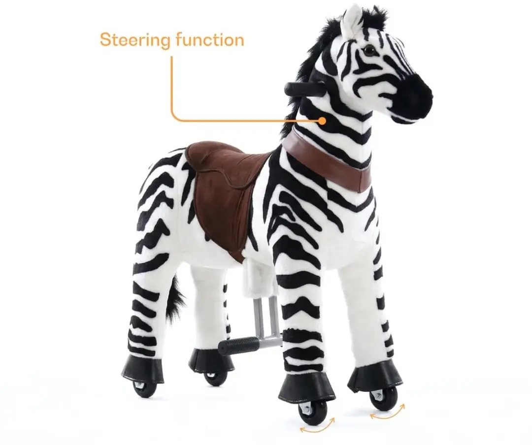 Vrooomy Rijdende Speelgoed Zebra XS - 3+ jaar - afbeelding 2 van 5