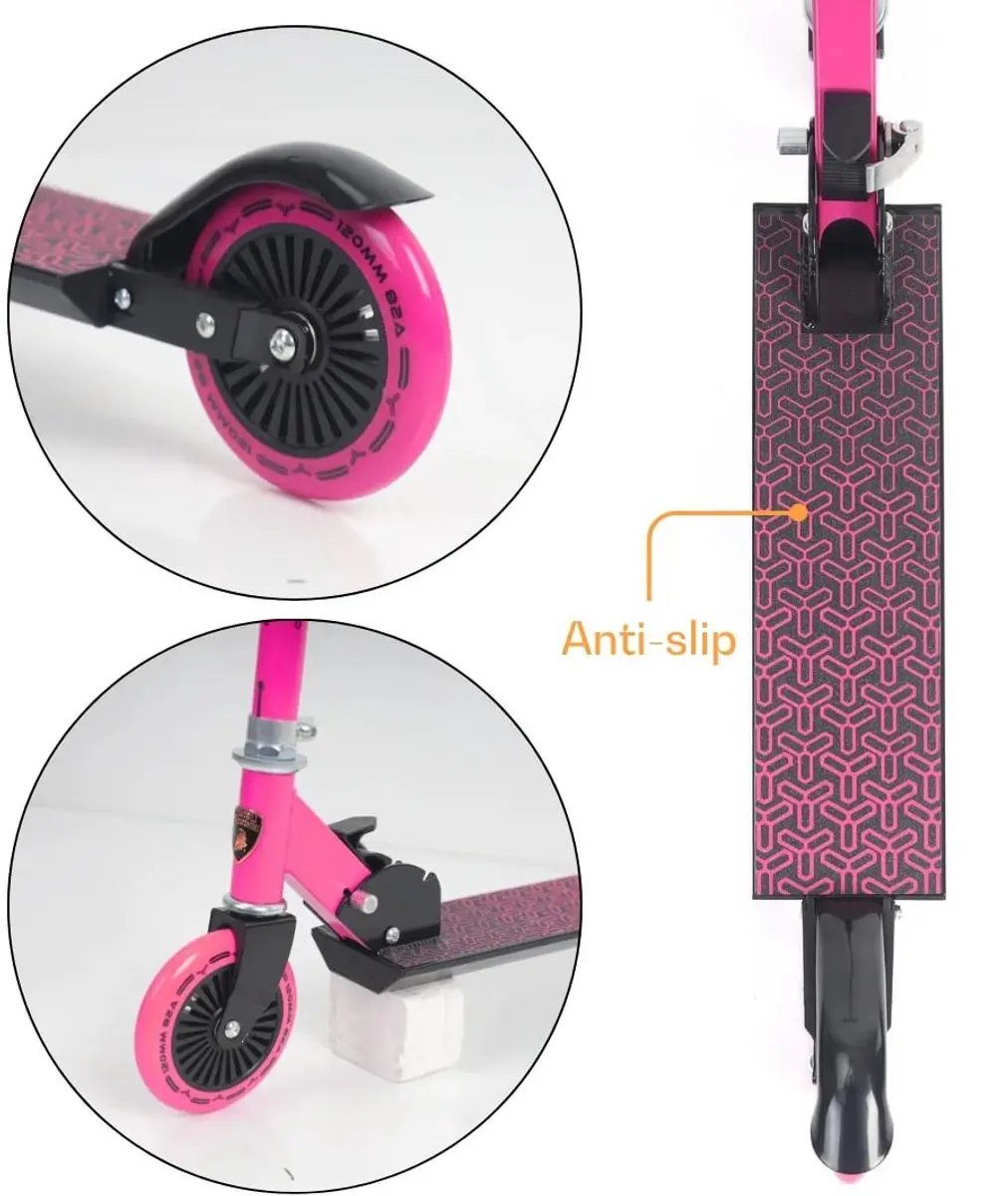 Vrooomy Lamborghini Kinderstep Roze 120mm - afbeelding 2 van 4