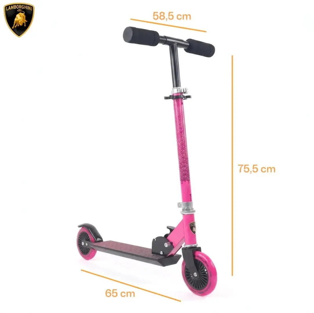 Vrooomy Lamborghini Kinderstep Roze 120mm - afbeelding 3 van 4