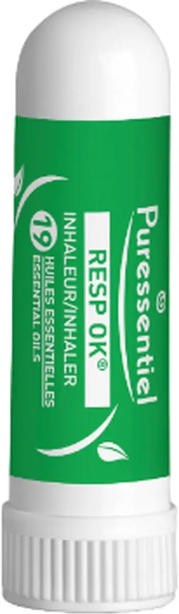 Puressentiel Ademhaling Inhalator 19 Essentiële Oliën 1ml