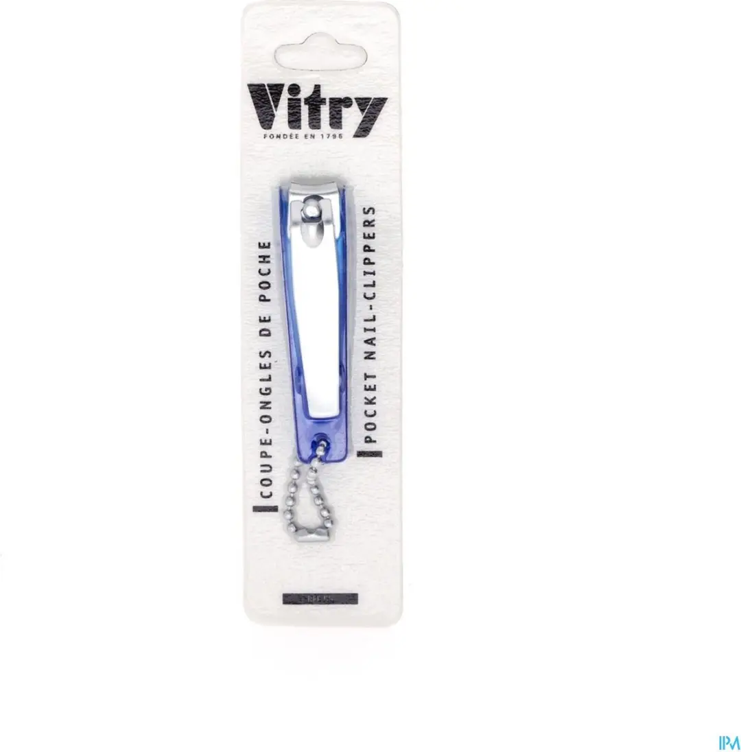 Vitry Nagelknipper met Ketting - Blauw