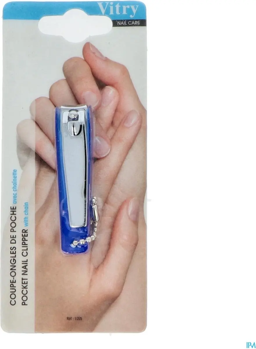 Vitry Nagelknipper met Ketting - Blauw