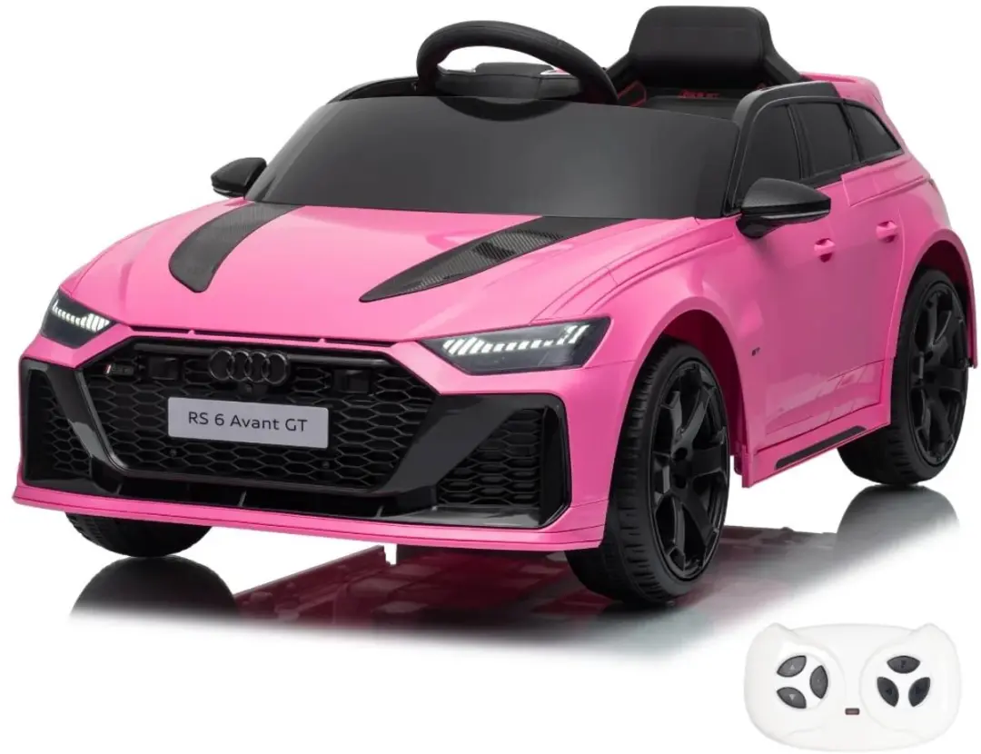 Vrooomy Audi RS6 Avant GT Kinderauto 12V Roze