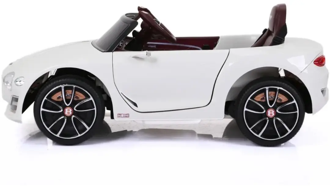 Vrooomy Bentley EXP12 Speed Elektrische Kinderauto 12V - Wit - afbeelding 2 van 6