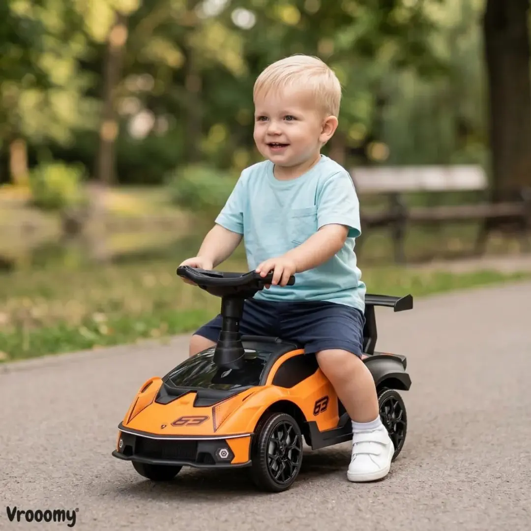 Vrooomy Lamborghini SC63 Loopauto - Oranje - afbeelding 2 van 6