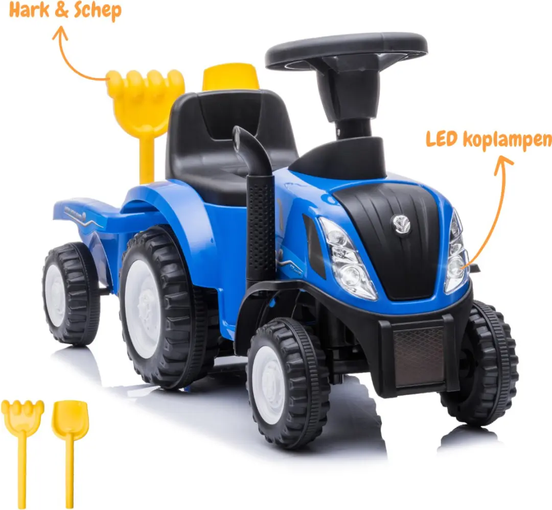 Vrooomy New Holland T7 Loopauto - Blauw - afbeelding 4 van 6