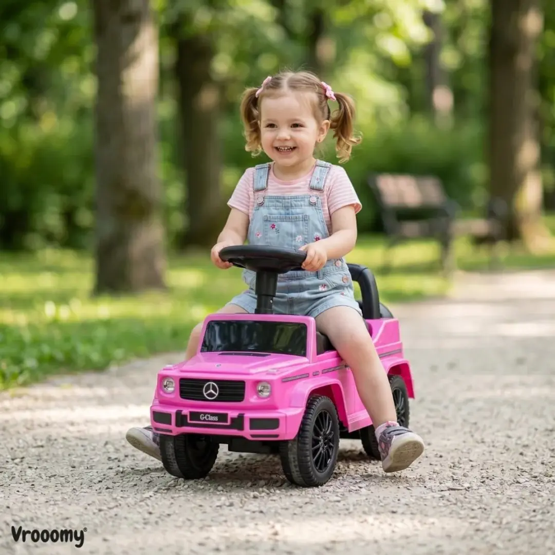 Vrooomy Mercedes-AMG G63 Loopauto Roze - afbeelding 2 van 6