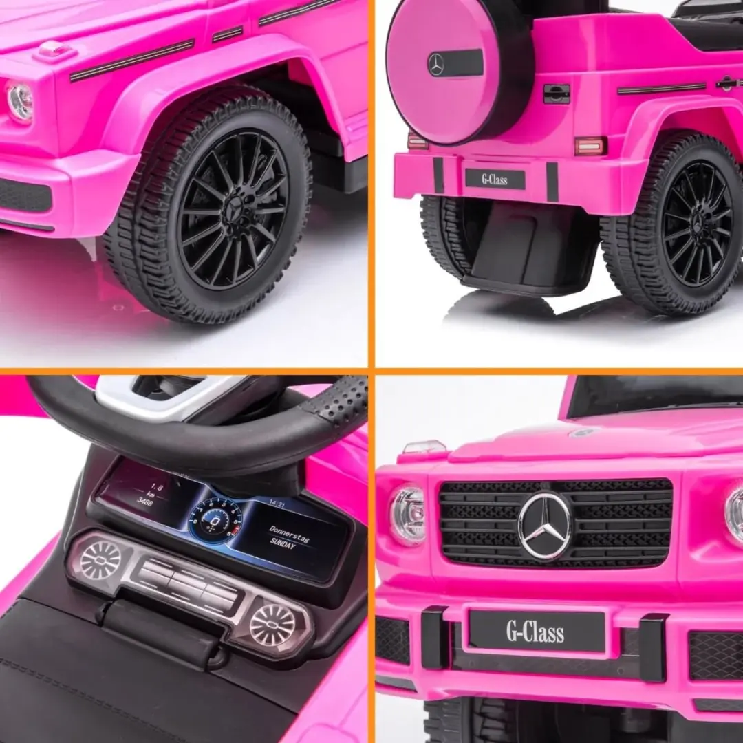 Vrooomy Mercedes-AMG G63 Loopauto Roze - afbeelding 6 van 6