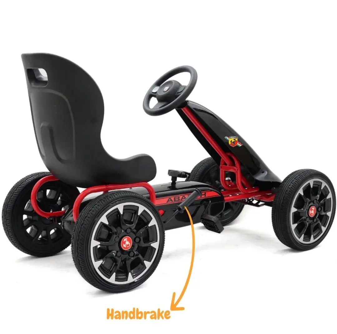 Vrooomy Abarth Skelter 3-7 jaar Go-Kart - Zwart - afbeelding 2 van 6