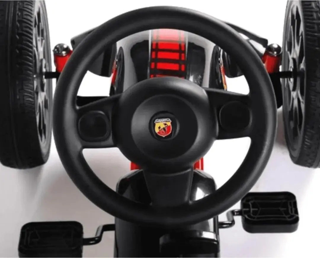 Vrooomy Abarth Skelter 3-7 jaar Go-Kart - Zwart - afbeelding 3 van 6