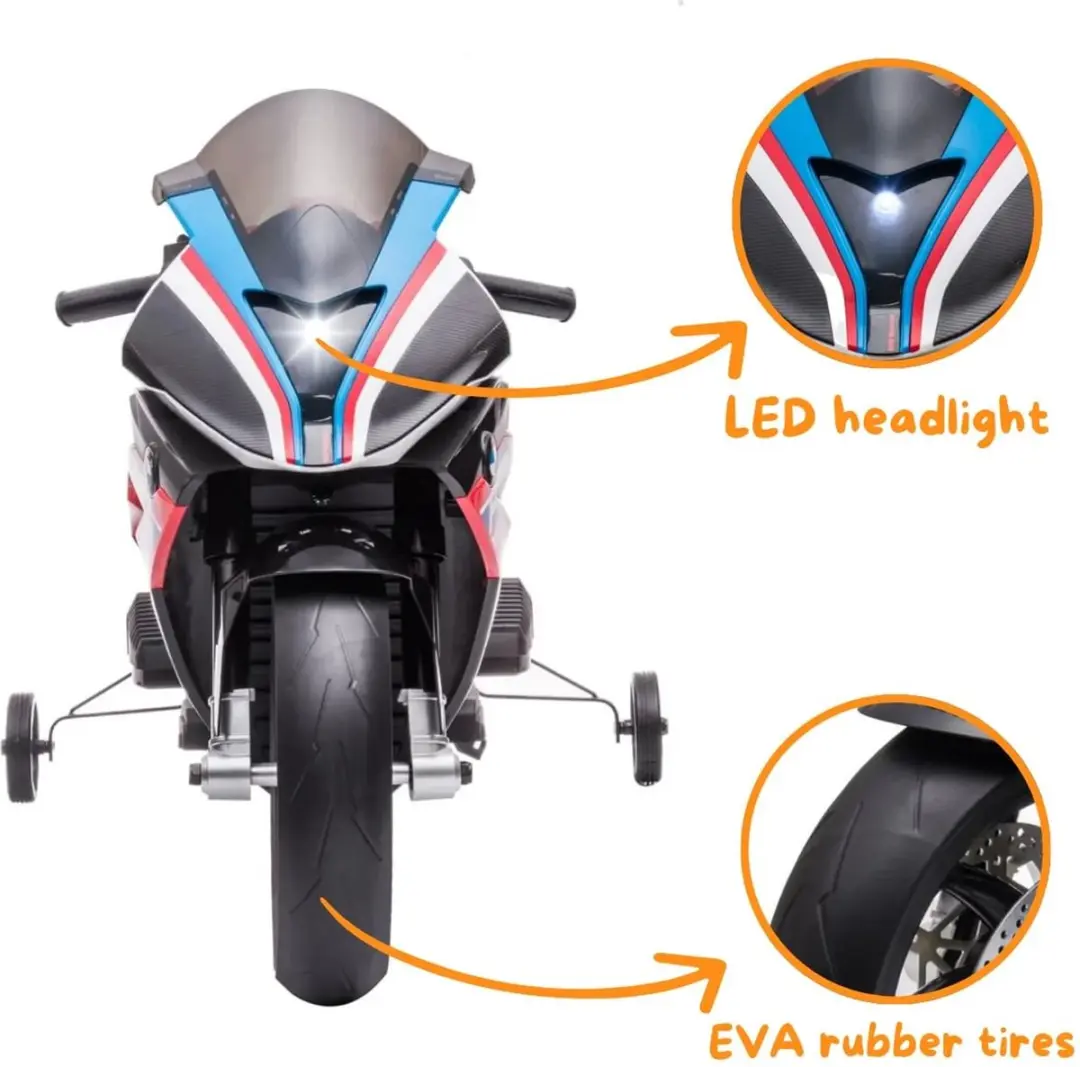 Vrooomy BMW HP4 Race 12V Elektrische Kindermotor - Rood - afbeelding 2 van 6