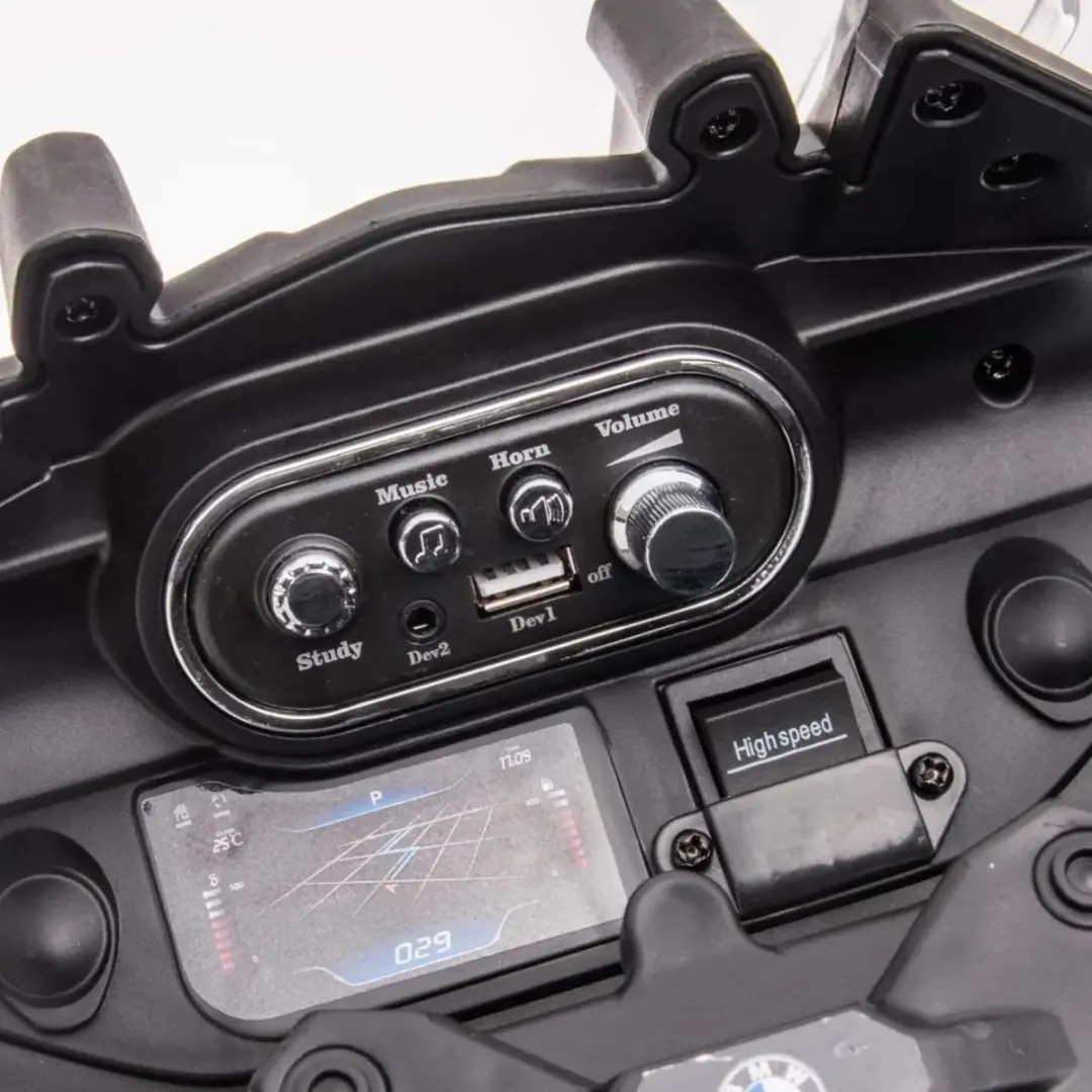 Vrooomy BMW F850 GS Politiemotor 12V - Wit - afbeelding 5 van 6