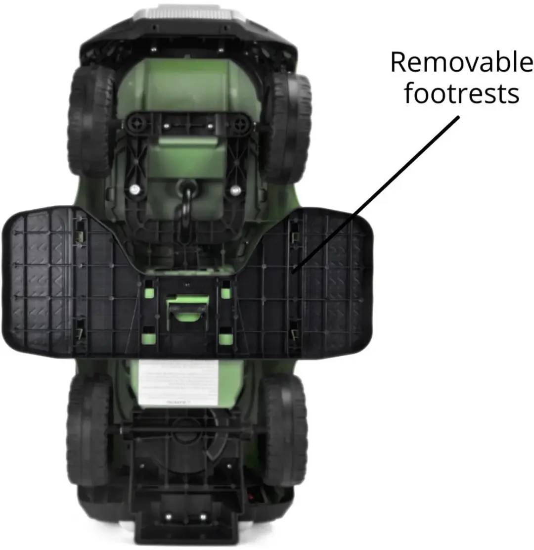 Vrooomy Land Rover Defender Loopauto 3-in-1 Groen - afbeelding 4 van 6