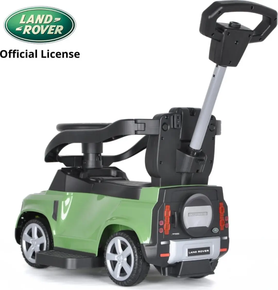 Vrooomy Land Rover Defender Loopauto 3-in-1 Groen - afbeelding 3 van 6