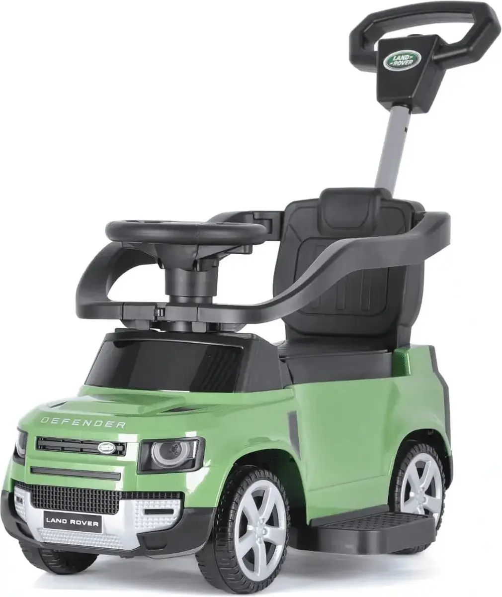 Vrooomy Land Rover Defender Loopauto 3-in-1 Groen