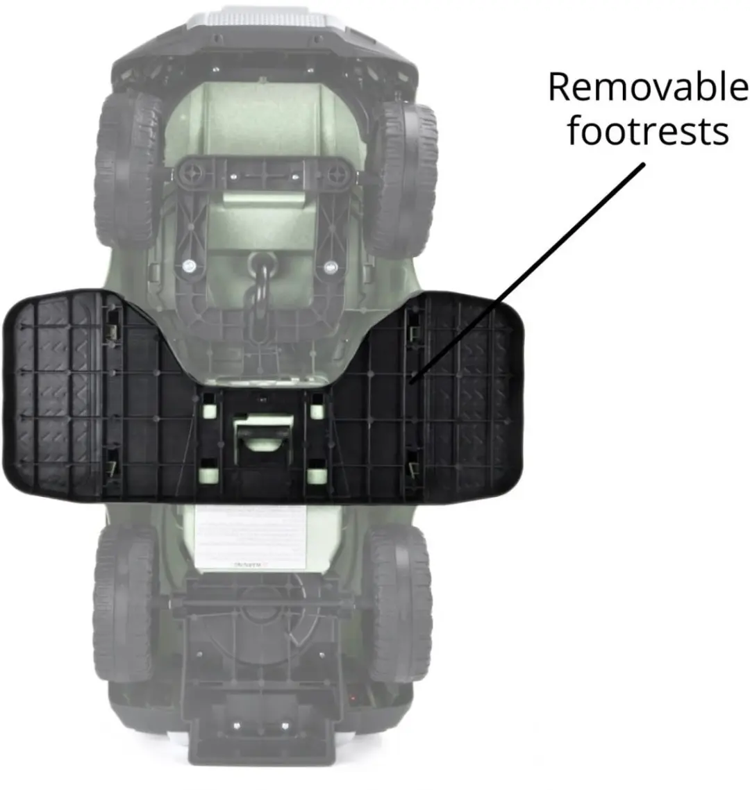 Vrooomy Land Rover Defender Loopauto 3-in-1 Wit - afbeelding 4 van 6