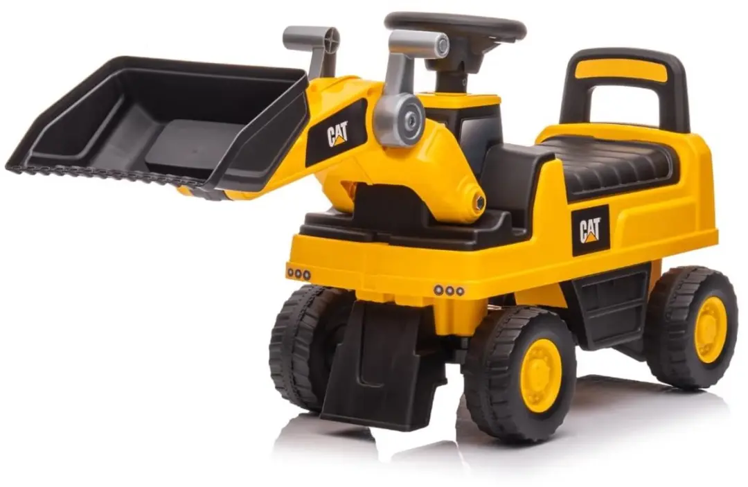 Vrooomy CAT Wiellader Loopauto Geel - 5100455 - afbeelding 5 van 6