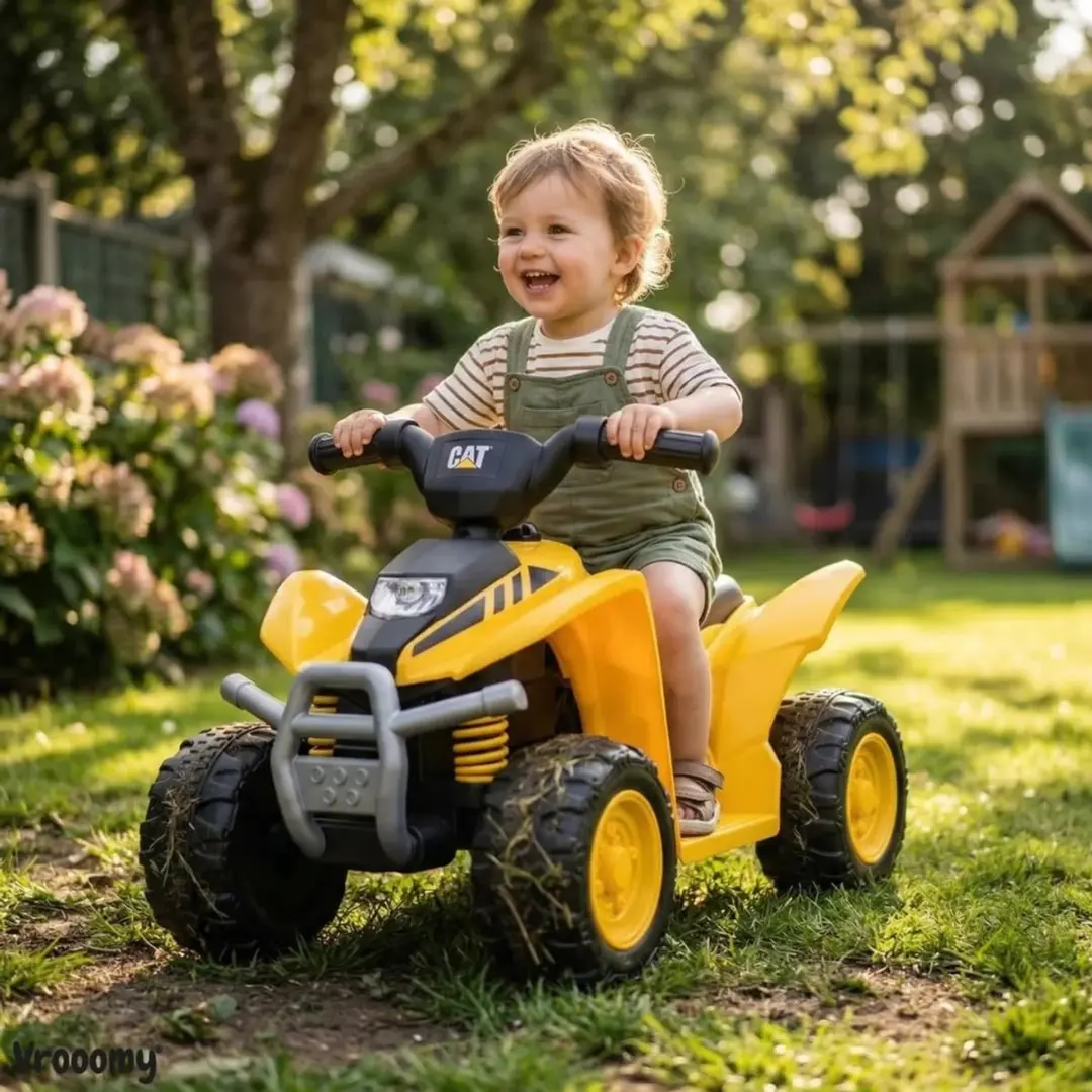 Vrooomy CAT Quad 5100515 Kinderquad - Geel - afbeelding 4 van 6