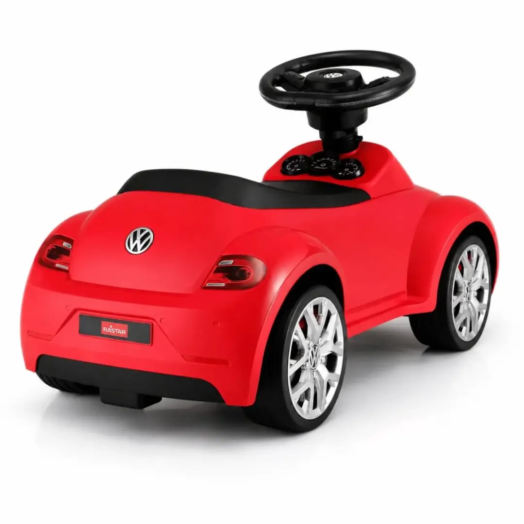 Vrooomy Volkswagen Beetle Loopauto Rood - 5100549 - afbeelding 4 van 6