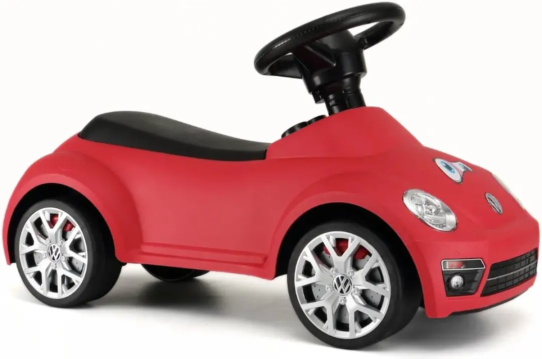 Vrooomy Volkswagen Beetle Loopauto Rood - 5100549 - afbeelding 5 van 6