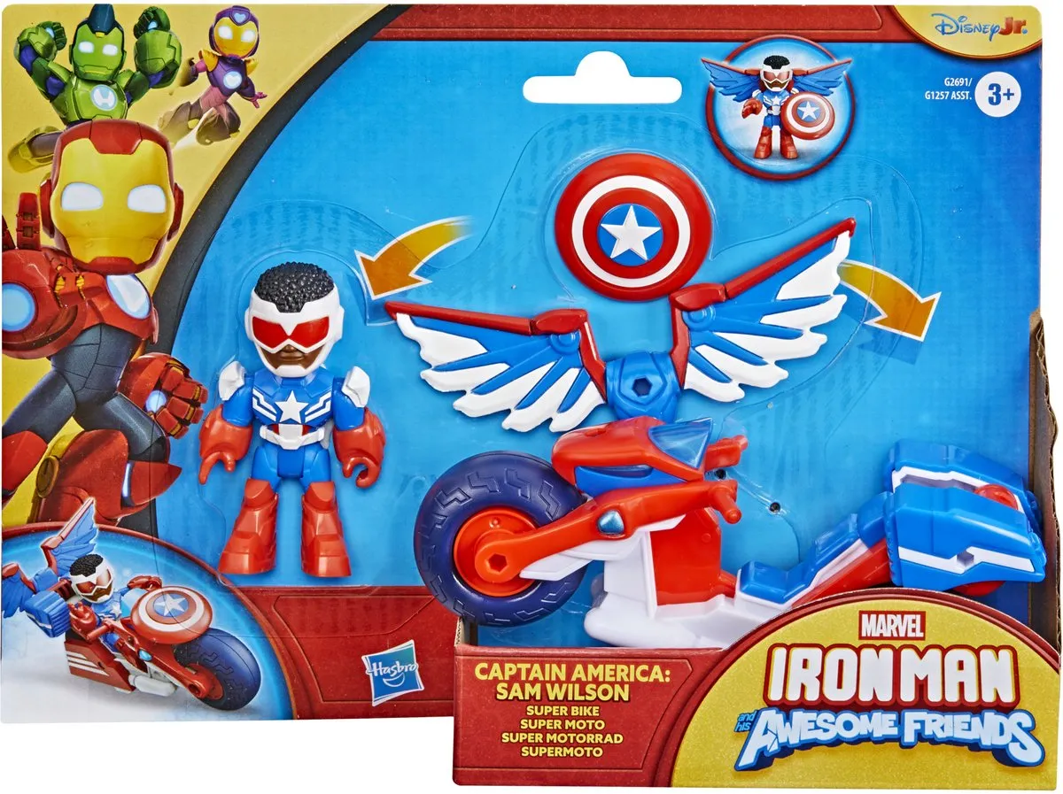 Marvel Captain America Sam Wilson Super Motor - Multi