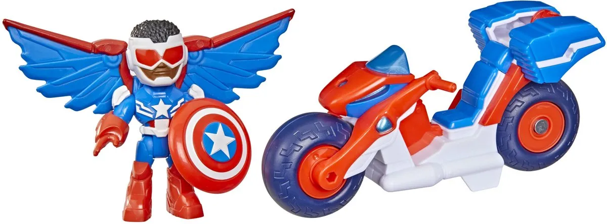 Marvel Captain America Sam Wilson Super Motor - Multi