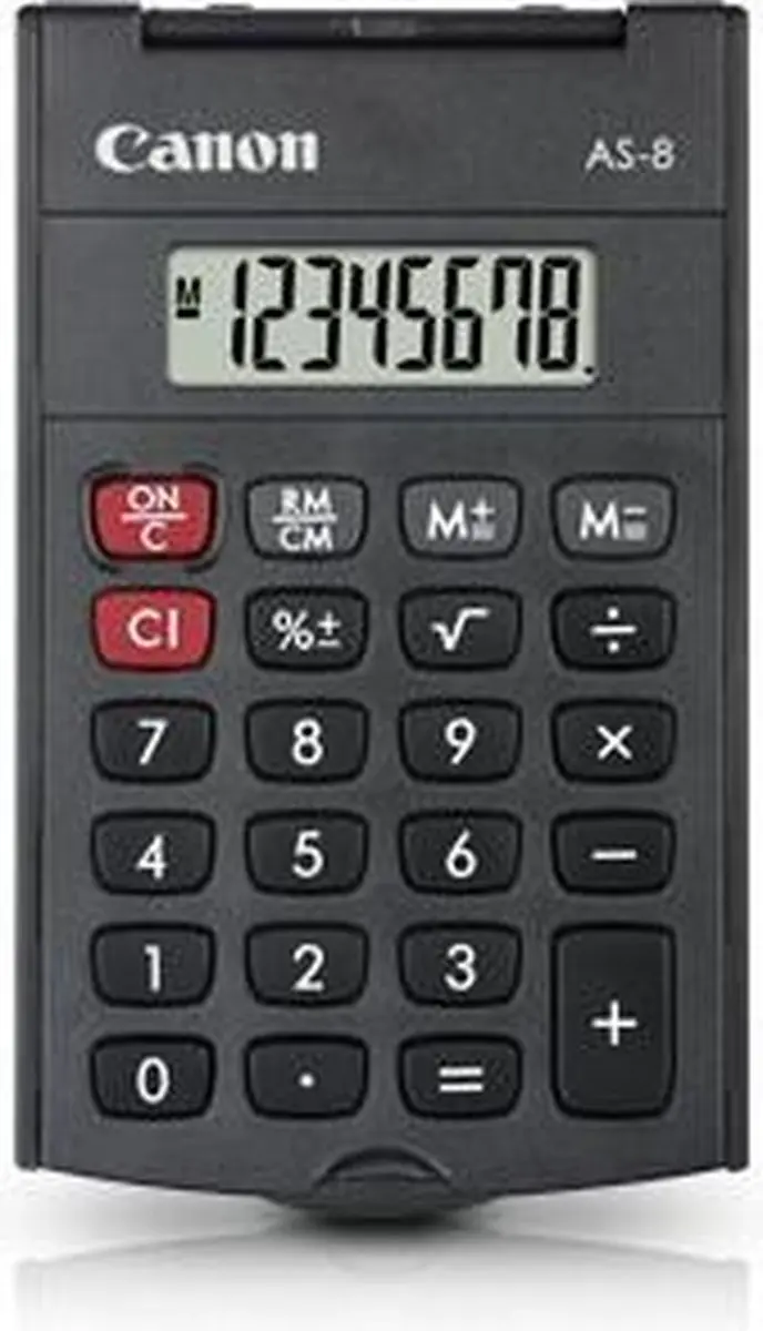 Canon AS-8 Zakrekenmachine - Donkergrijs - afbeelding 2 van 6