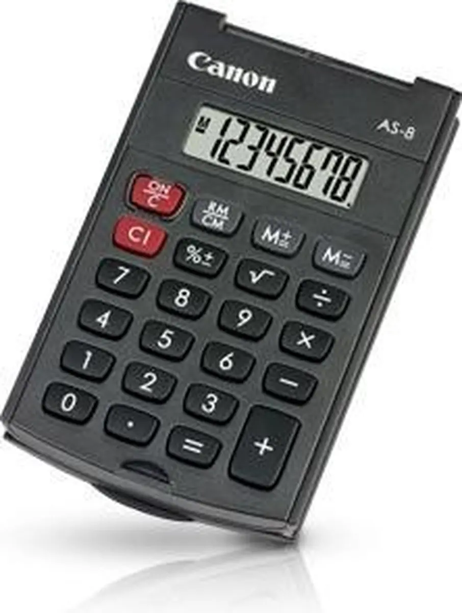 Canon AS-8 Zakrekenmachine - Donkergrijs - afbeelding 4 van 6