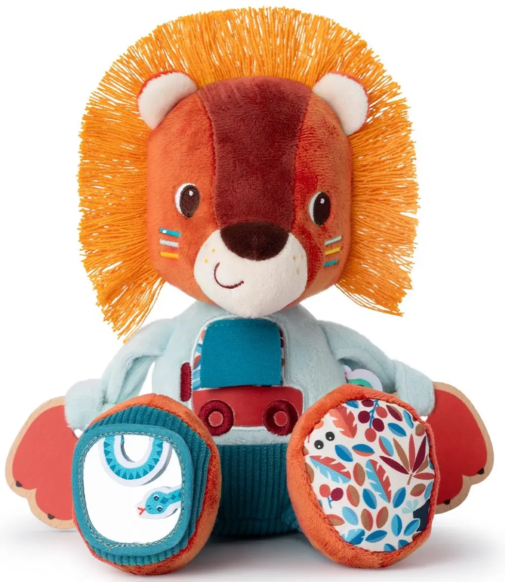 Lilliputiens Jack de Leeuw Multi-activiteiten Knuffel - MPN 83550 - afbeelding 5 van 5