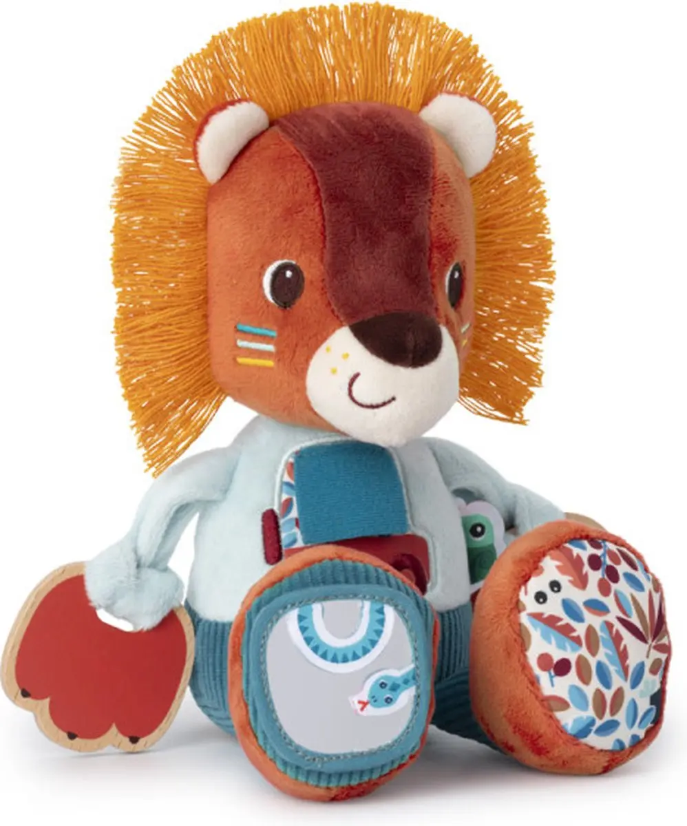 Lilliputiens Jack de Leeuw Multi-activiteiten Knuffel