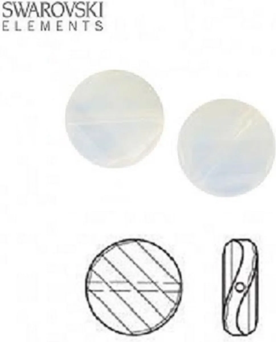 Swarovski Elements Twist Kralen 14x6mm