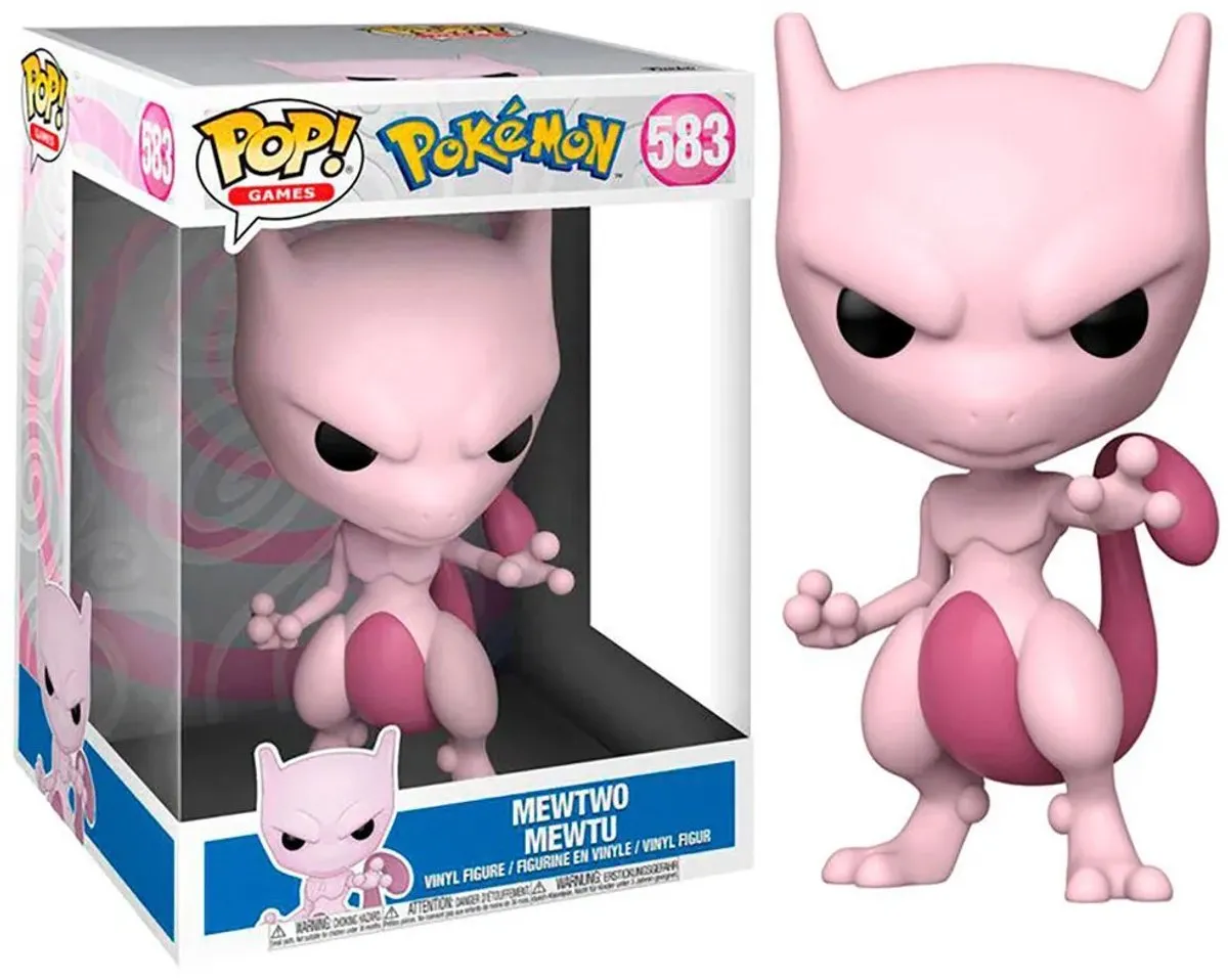 Pokémon Mewtwo Jumbo Pop! - 25cm Verzamelfiguur