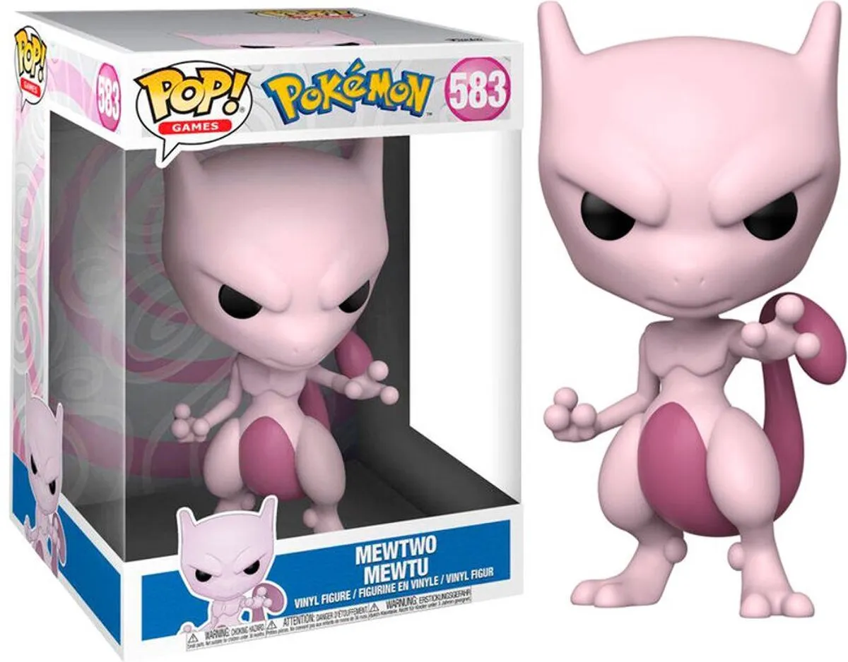 Pokémon Mewtwo Jumbo Pop! - 25cm Verzamelfiguur