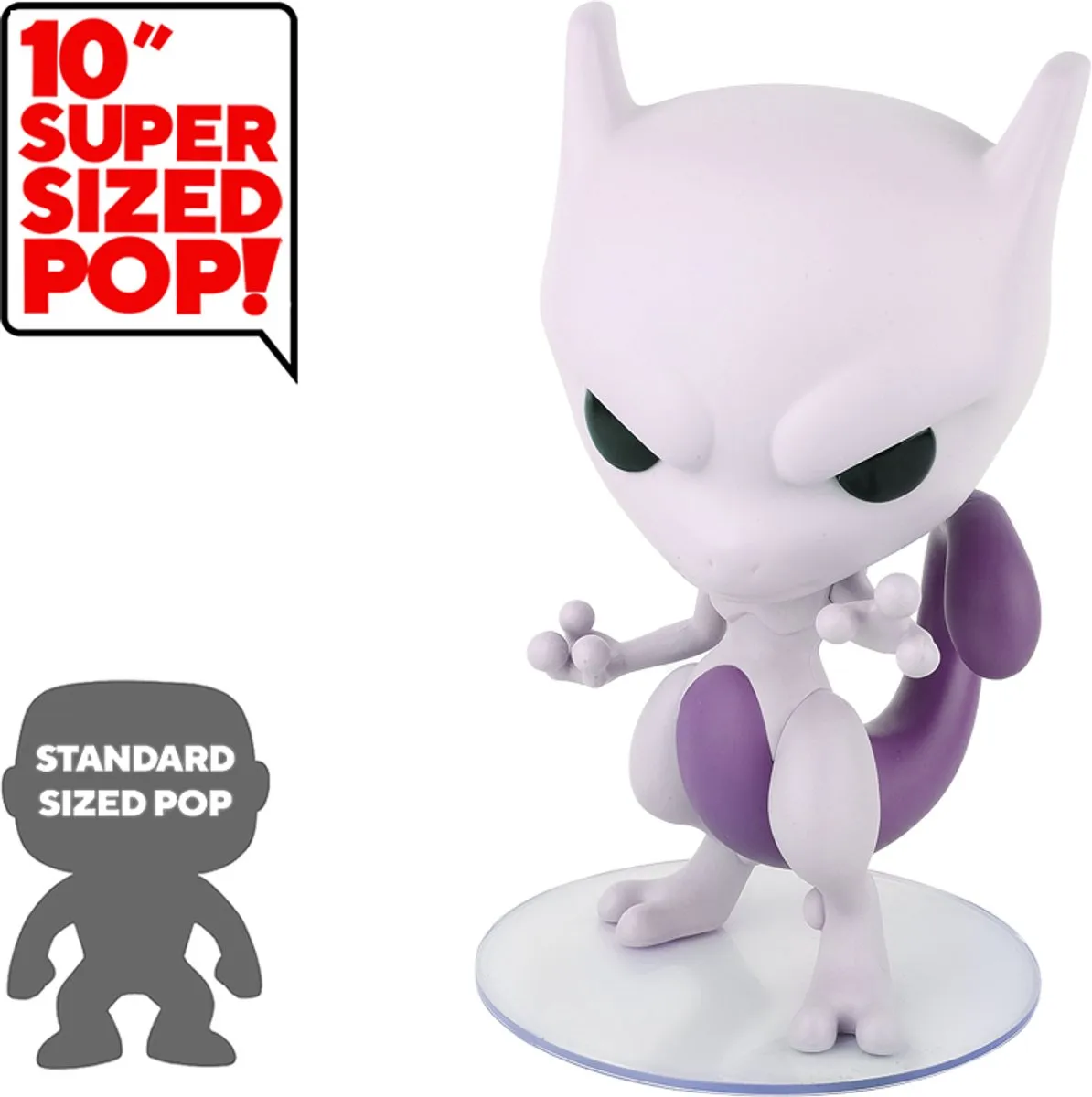 Pokémon Mewtwo Jumbo Pop! - 25cm Verzamelfiguur - afbeelding 6 van 6