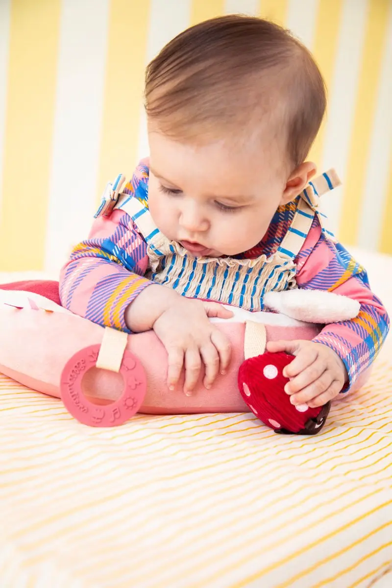 Lilliputiens Ontdekkingskussen Lena de Eenhoorn - 3 Speelelementen - Meerkleurig - afbeelding 5 van 6