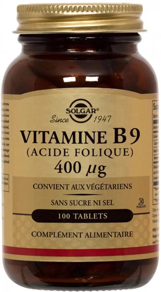 Solgar Foliumzuur 400mcg
