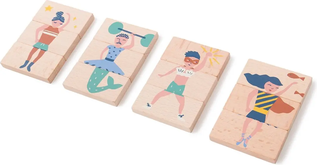 Nobodinoz Meli Meli Houten puzzel