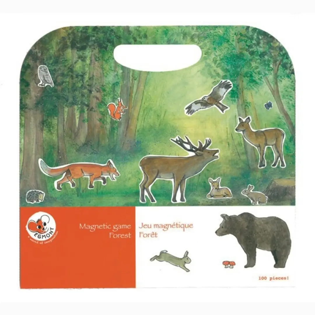 Egmont Toys Magneetboek: Magneetspel Bos
