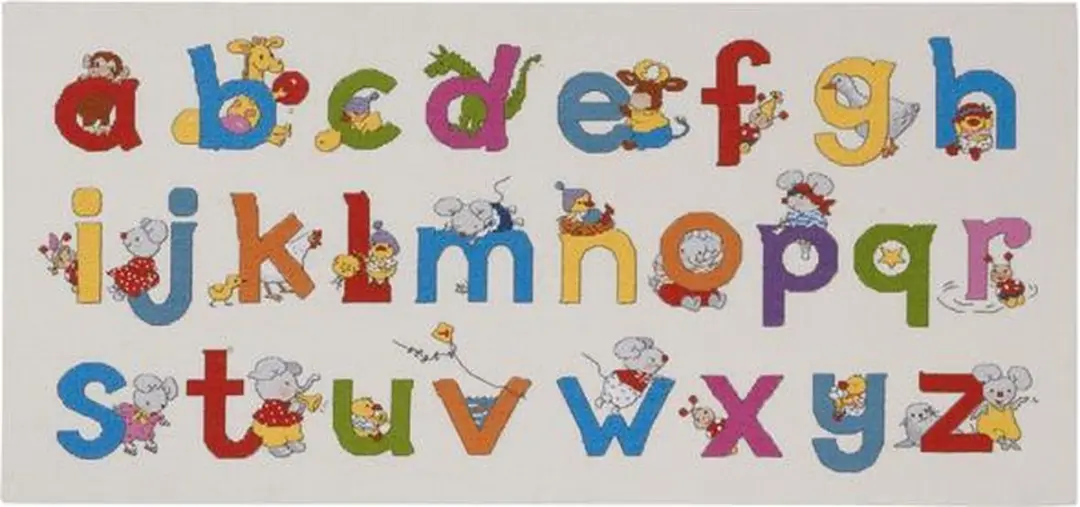 Borduurpakket Bobbi Happy Friends ABC 90 0397