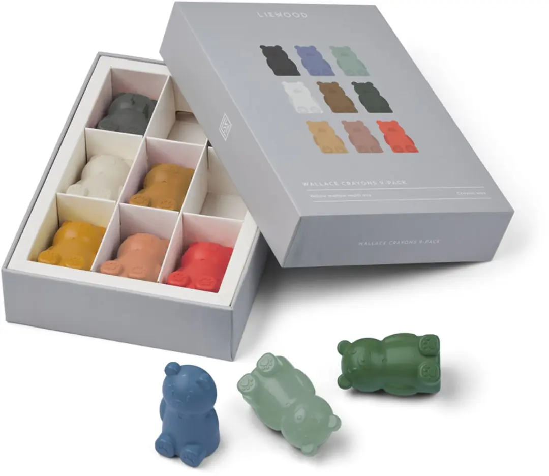 Liewood Wallace kleurpotloden, 9-delige set