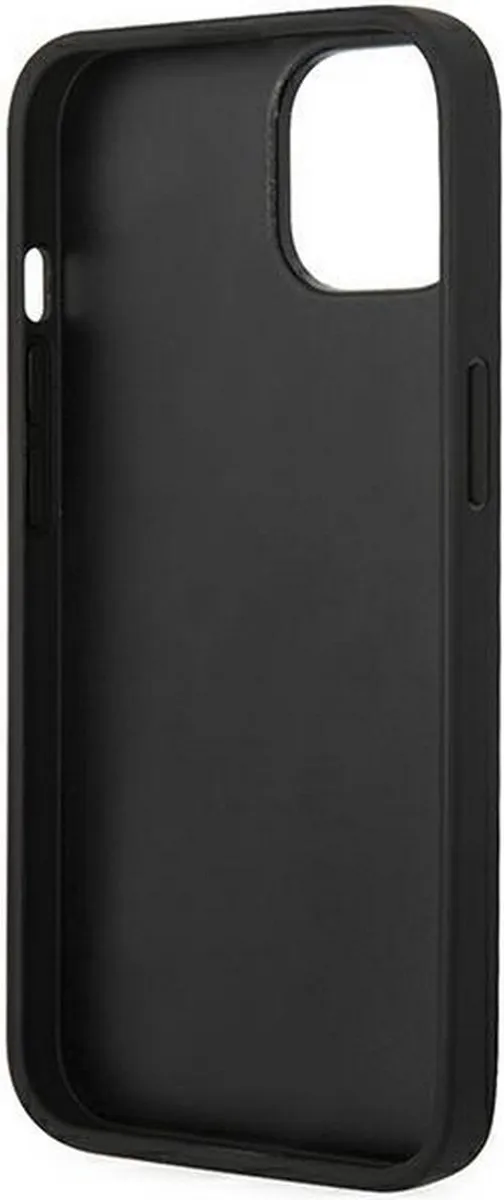 Ferrari Smooth Carbon Hoes iPhone 14 Plus - Zwart