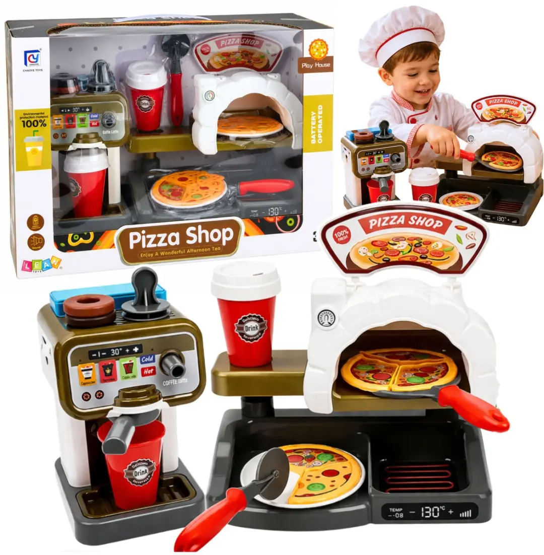 Pizzeria Set Pizzaoven Koffiezetapparaat Accessoires Winkel